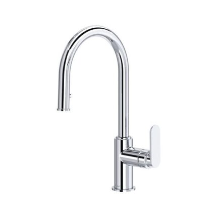 Riobel Arca AA101 Pull-Down Kitchen Faucet With Single Spray