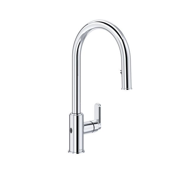 Riobel Arca™ AA211 Pull-Down Touchless Kitchen Faucet with C-Spout