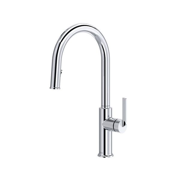Riobel Authentica™ AU201 Pull-Down Kitchen Faucet with C-Spout