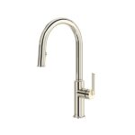 Riobel Authentica™ AU201 Pull-Down Kitchen Faucet with C-Spout - Image 5