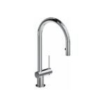 Riobel Azure™ Pull-Down Kitchen Faucet With C-Spout AZ201