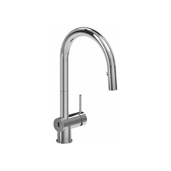 Riobel Azure™ Pull-Down Touchless Kitchen Faucet With C-Spout AZ211