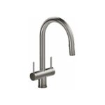 Riobel Azure™ Two Handle Pull-Down Kitchen Faucet With C-Spout AZ801 - Image 2
