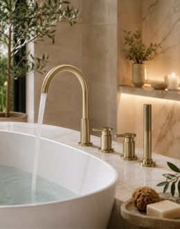 Deck Mount Tub Filler