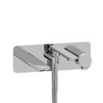 Fresk™ Wall Mount Thermostatic/Pressure Balance Tub Filler Trim - Chrome | Model Number: TFR21C