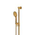 Handshower Set With 29" Slide Bar And 5-Function Handshower - Brushed Gold | Model Number: 5163BG