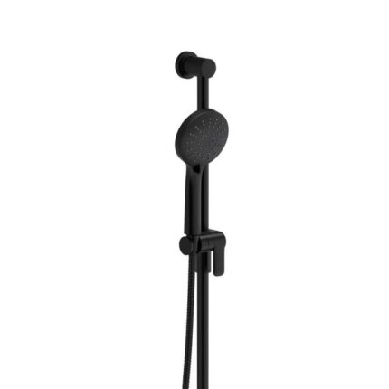 Handshower Set With 31" Slide Bar And 3-Function Handshower - Black | Model Number: 5055BK