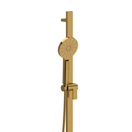 Handshower Set With 32" Slide Bar And 3-Function Handshower - Brushed Gold | Model Number: 4844BG-WS