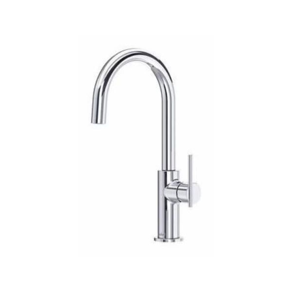 Lateral™ BarFood Prep Kitchen Faucet With C-Spout - Chrome Model Number LT601C (2) House of Rohl Lateral™ Bar/Food Prep Kitchen Faucet With C-Spout SKU: LT601 - Image 1