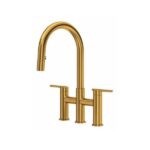 House of Rohl Lateral™ Bridge Pull-Down Kitchen Faucet With C-Spout SKU: LT400 - Image 2