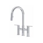 House of Rohl Lateral™ Bridge Pull-Down Kitchen Faucet With C-Spout SKU: LT400