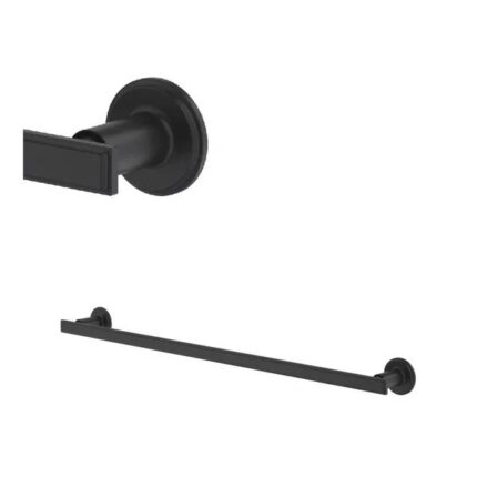 Manifesto™ 24_ Towel Bar - Black _ Model Number_ MF5BK