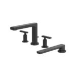 _Manifesto™ 4-Hole Deck Mount Tub Filler - Black _ Model Number_ MF12LBK