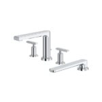 House of Rohl Manifesto™ 4-Hole Deck-Mount Tub Filler with Handshower MF12L