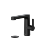 Nibi™ Single Handle Lavatory Faucet With Side Handle - Black Model Number NBS01SHBK