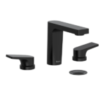 Ode™ Widespread Lavatory Faucet - Black Model Number OD08BK