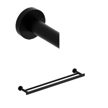 Paradox™ Double 24" Towel Bar | Model Number: PX6BK
