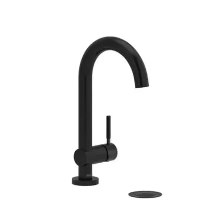 Riu™ Single Handle Lavatory Faucet - Black Model Number RU01KNBK