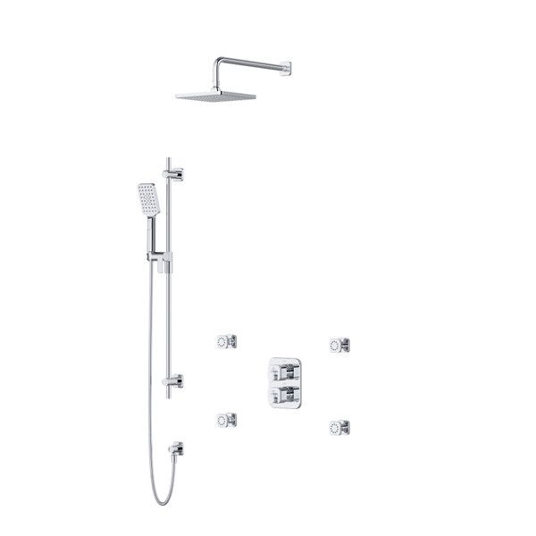 Shower Kit 446 - Brushed Nickel Model Number KIT446EQNBN House of Rohl Shower Kit 446 Chrome KIT446EQNC - Image 1