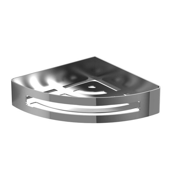 Wall Mount Corner Basket - Chrome | Model Number: 282C