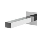 Aquabrass SQUARE 1/2-Inch Slip-Fit Tub Spout 11732