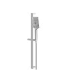 AQUABRASS Complete Square 28-Inch 3-Function Shower Rail 12884