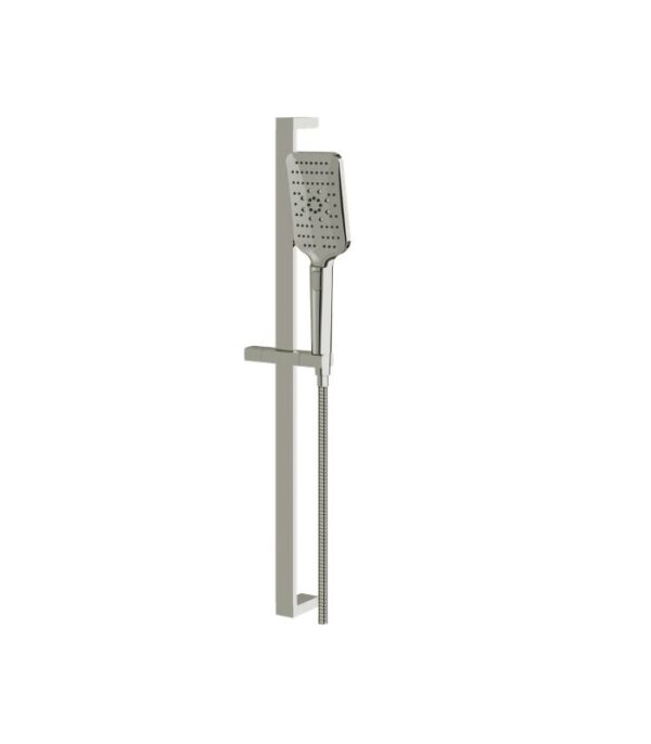 AQUABRASS Complete Square 28-Inch 3-Function Shower Rail 12884 - Image 4