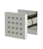 Aquabrass Square Pivoting Body Jet  2565BN - Image 4