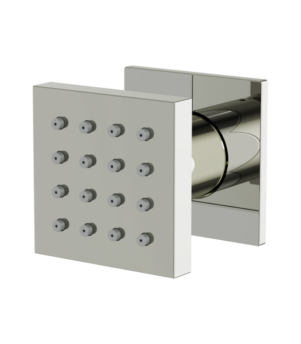 Aquabrass Square Pivoting Body Jet  2565BN - Image 4