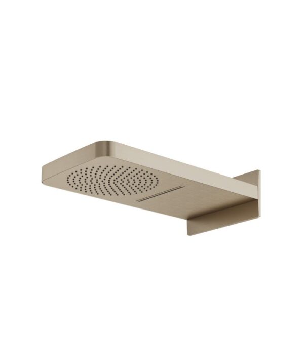 Aquabrass AquaSheet 10 Inch Wallmount Dual Function Rainhead 2872 - Image 2