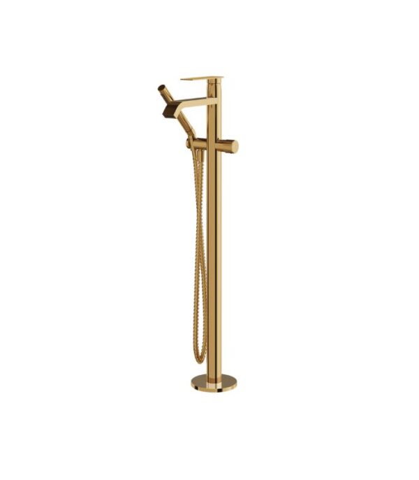 Aquabrass TOSCA 34085 Floor Mount Tub Filler with Handshower - Image 6