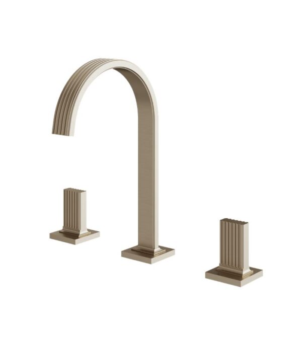 Aquabrass Tosca Widespread Lavatory Faucet Solid Brass SKU 34716 - Image 7