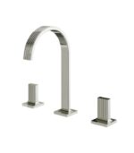 Aquabrass Tosca Widespread Lavatory Faucet Solid Brass SKU 34716 - Image 2