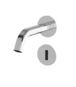 Aquabrass Ariston Touchless Wall-Mount Lavatory Faucet Polished Chrome 47068PC