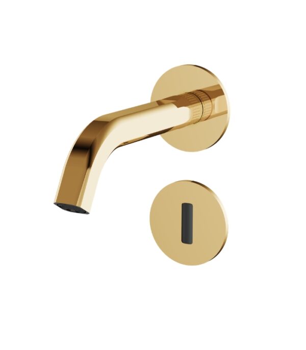 Aquabrass Ariston Touchless Wall-Mount Lavatory Faucet Polished Chrome 47068PC - Image 4