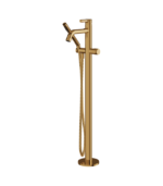Aquabrass Ariston Floor-Mount Tub Filler with Handshower 47085BBC - Image 6