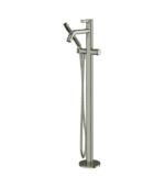 Aquabrass Ariston Floor-Mount Tub Filler with Handshower 47085BBC - Image 7