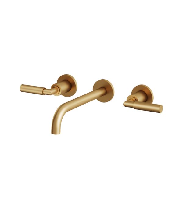 Aquabrass Aria Wall-Mount Lavatory Faucet 48029BBC - Image 2
