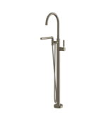 Aquabrass Aria Floor-Mount Tub Filler with Handshower 48085BBC