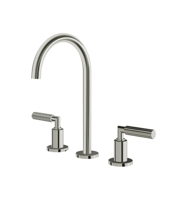 Aquabrass Montecarlo 4-Piece Deck Mount Tub Filler with Handshower and 2 Mixers 50018 - Image 6