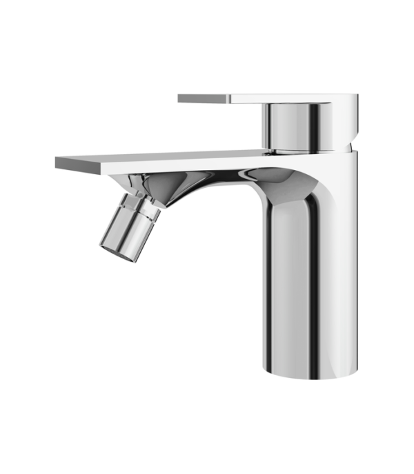 Aquabrass Alpha Single-Hole Bidet Faucet with Swivel Spray 92024BBC - Image 5