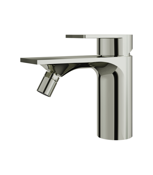 Aquabrass Alpha Single-Hole Bidet Faucet with Swivel Spray 92024BBC - Image 7