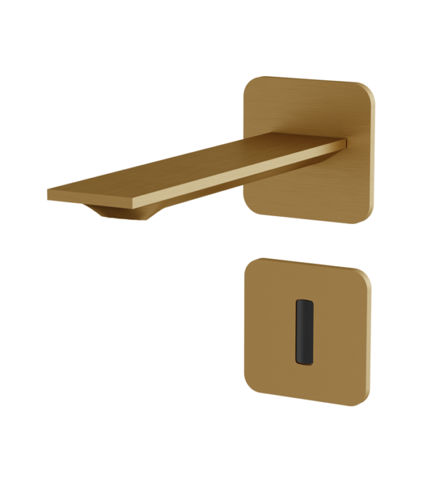Aquabrass Alpha Touchless Wall-Mount Lavatory Faucet 92068BBC - Image 2