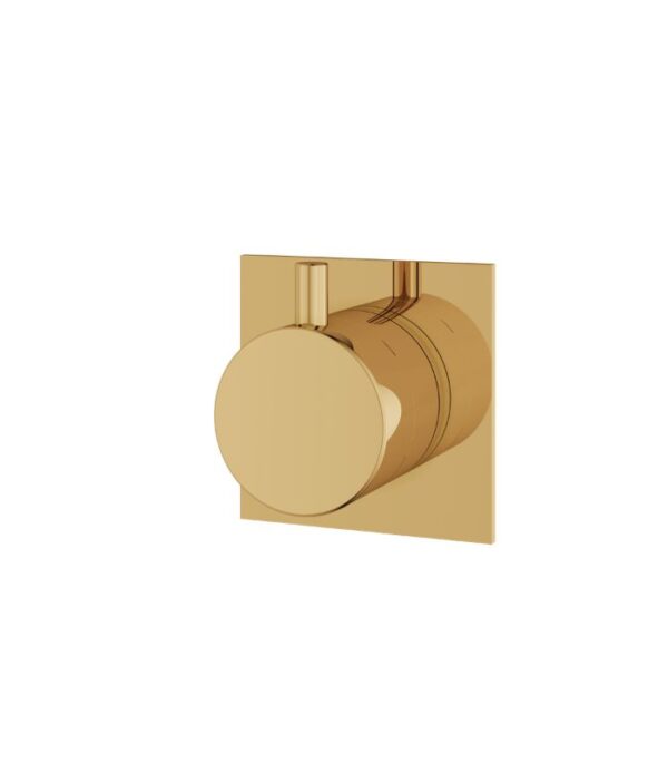 Aquabrass 93822 Square / Round 2-Way Non-Shared Diverter Shower Trim Set - Image 7