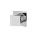 Aquabrass 93823 Square 2-Way Non-Shared Diverter Shower Trim Set