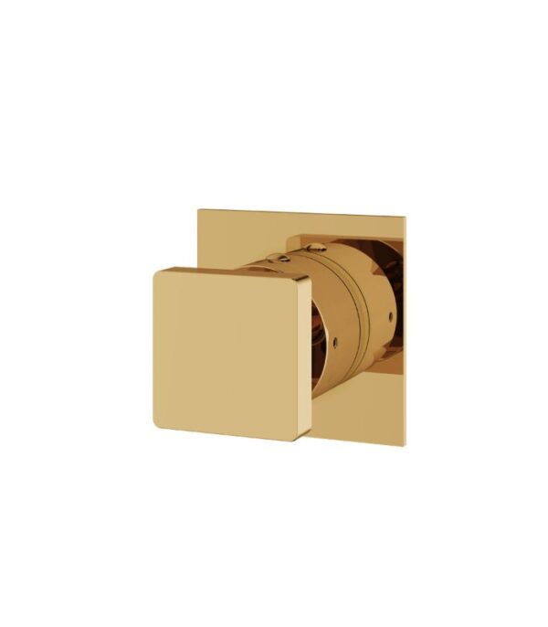 Aquabrass 93923 Square Trim Set with 2-Way Shared Diverter and Stop, SKU 93923 - Image 7