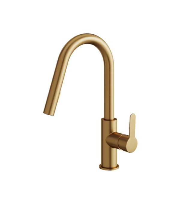 Aquabrass BARLEY Pull-Down Dual Stream Kitchen Faucet 6545N - Image 4