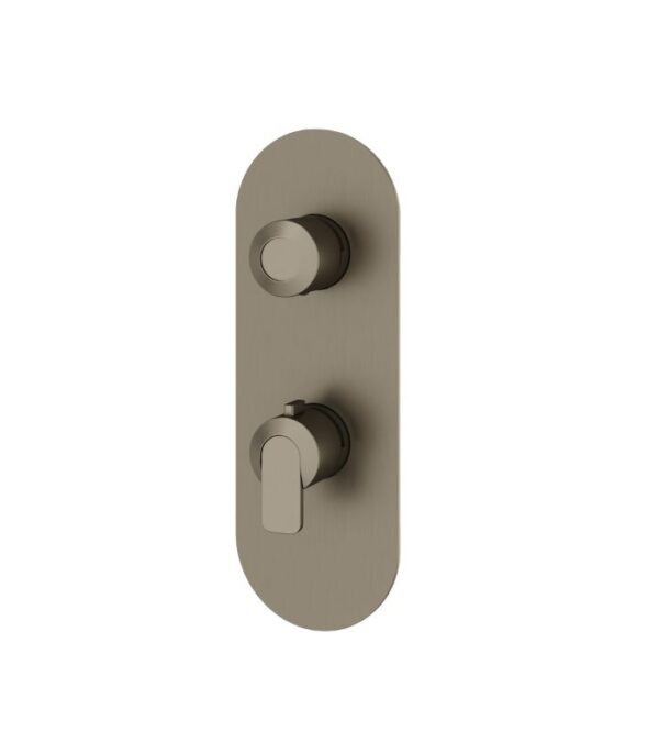 Aquabrass C67 3-Way Non-Shared Diverter Trim Set for Thermostatic Valve R9367 - Image 5