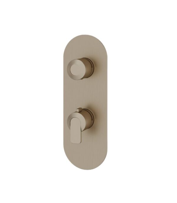 Aquabrass C67 3-Way Shared Diverter Trim Set for Thermostatic Valve R8367 - Image 7