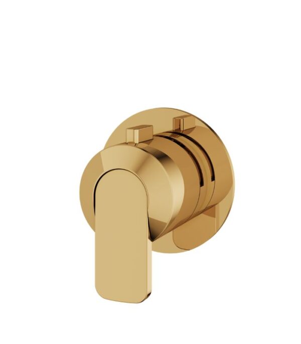 Aquabrass C67 Round 3-Way Shared Diverter Valve Trim Set R2367 - Image 7